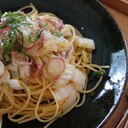 白菜と豚肉のあっさり和風パスタ